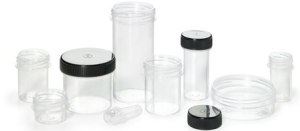 2815THD, 28mm Container/Jar with Threaded Top